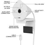 Logitech Brio 300 Full HD Webcam - White