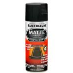 Rust-Oleum Automotive - 12 oz. Black Matte Finish Car Spray Paint