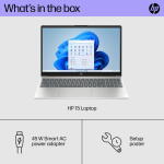 HP 15.6" FHD Laptop, Ryzen 5 7520U, 8GB RAM, 256GB SSD, Pale Rose Gold (15-fc0039wm)