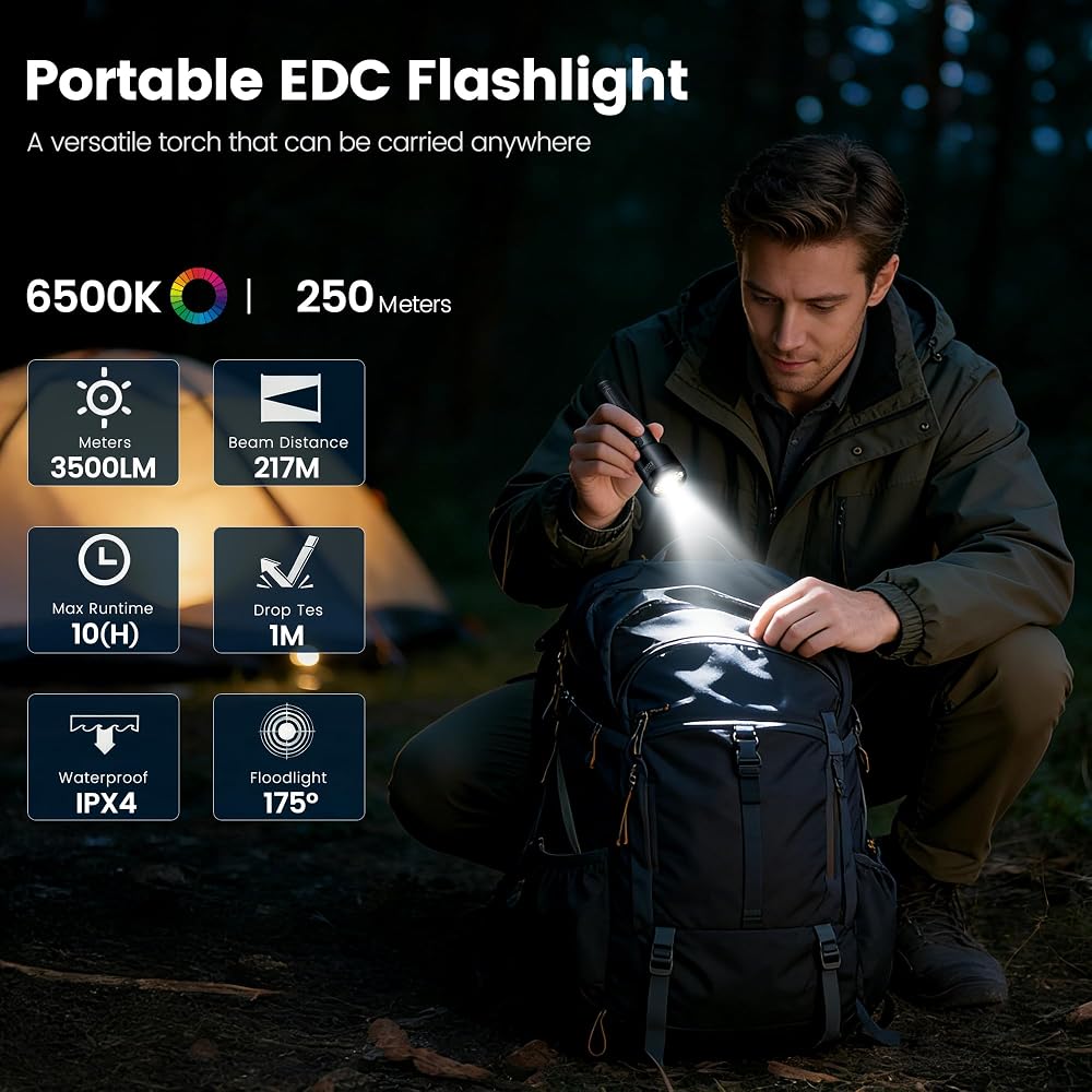 PHILIPS SFL2154 Rechargeable EDC Tactical Flashlight - Image 9