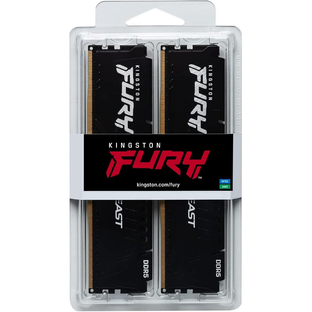 Kingston FURY Beast Black 16GB Ready Computer Memory (Kit of 2) - Image 5