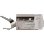 Klein Tools 50-Pack CAT6A Shielded Pass-Thru Modular Data Plugs VDV826705
