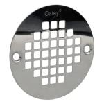 Oatey 4 in. Round Screw-In Stainless Steel Shower Drain Cover