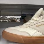 Reebok Smash Edge Shoes White Brown Size 5