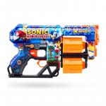 Zuru X-Shot Skins Dread Foam Blaster (12 Dart) by ZURU x Sonic The Hedgehog Toy for Kids, Teens, Adults