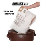 MULTI FIT General Debris Wet/Dry Vac Dry Pick-up Only Dust Collection Bags for 10 to 14 Gal