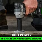 FLEX Cordless 24-Volt Variable Brushless Impact Wrench (1/2-Inch Drive, Battery and Charger Not Included)