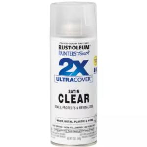 Rust-Oleum Painter's Touch 2X - 12 oz. Satin Clear General Purpose Spray Paint