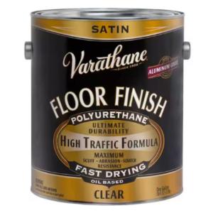 Varathane - 1 gal. Clear Satin Oil-Based Floor Finish Polyurethane