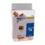 Nibco 3/4" Copper Tube Cap Pro ( 50 Pk Jar)