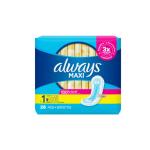 Always 28ct Maxi Pads Size 1