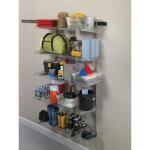 Rubbermaid Fasttrack Garage 16 in. Deep Shelf Bracket with Speed Clips, 350 lbs. Capacity,Wall Mounted Storage, Organization System (FG5E20FTSNCKL)