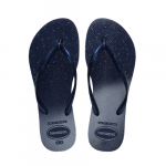 Havaianas Women's Slim Gloss Flip FLops Sandals Navy/Navy Size B5/36