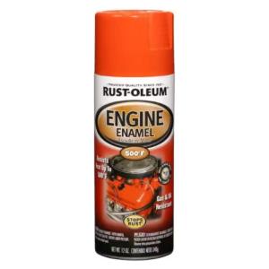 Rust-Oleum Automotive - 12 oz. Gloss Chevy Orange Engine Enamel Spray Paint