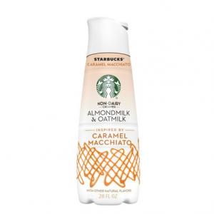 Starbucks Almond Milk and Oat Milk Caramel Macchiato Coffee Creamer - 28 fl oz