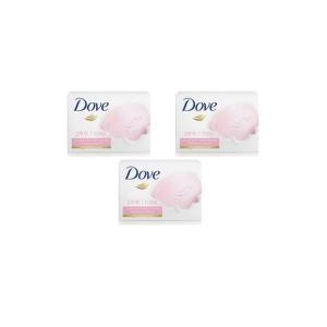 Dove Bath Soap 4.75oz Pink Moist 135g 3PK