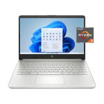 HP 14", Ryzen 3-3250U, 4GB RAM, 128GB SSD, Silver, Windows 11 S, 14-fq0110wm