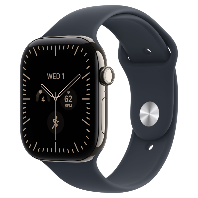 Apple Watch Series 12 46mm,GPS + Cellular Titanium Natural