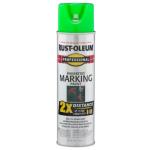 Rust-Oleum Professional - 15 oz. 2X Fluorescent Green Marking Spray Paint