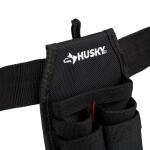 Husky 5 in. 5-Pocket Black Four Barrel Tool Belt Pouch (HD00131-TH)