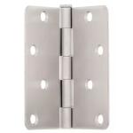 Everbilt Door Hinge 4 in. x 1/4 in. Radius Chrome Squeak-Free