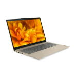 Lenovo Ideapad 3 15.6" FHD Laptop, Ryzen 5 5500U, 8GB RAM, 256GB SSD, Win 11 Home, Sand – 82KU01RKUS