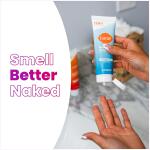 Lume Whole Body Deodorant, Unscented, 3.0 ounce (Pack of 2), Invisible Cream Tube, 72 Hour Odor Control, Aluminum Free, Baking Soda Free, Skin Safe