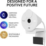 Logitech Brio 300 Full HD Webcam - White