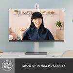 Logitech Brio 300 Full HD Webcam - White
