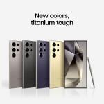 SAMSUNG Galaxy S24 Ultra Cell Phone, 512GB AI Smartphone, Unlocked Android US Version, 2024, Titanium Violet (Used)