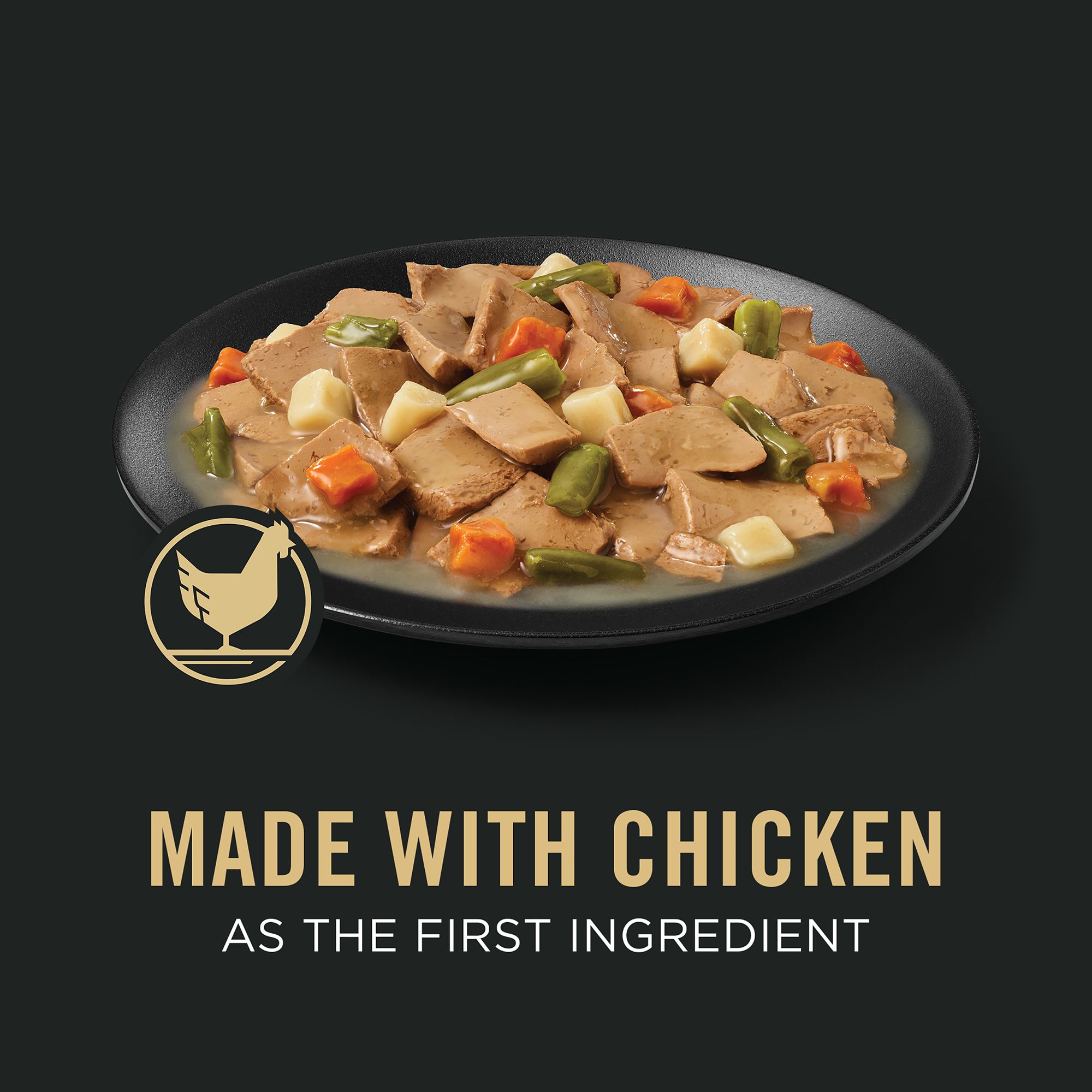 Purina Pro Plan Complete Essentials Adult Wet Dog Food – Chicken & Vegetables - Image 3
