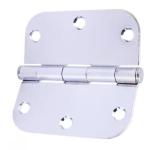 Everbilt Door Hinge 3-1/2 in. x 5/8 in. Radius Chrome Squeak-Free