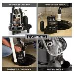 Everbilt 1/2 HP Cast Iron Sump Pump