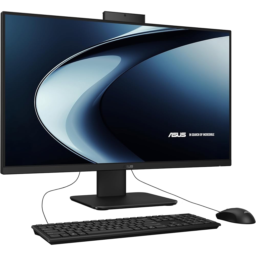 ASUS V470 All-in-One, 27” FHD Anti-Glare Touch Display, 16GB DDR5 RAM, 1TB SSD, Intel Core i5-13420H Processor