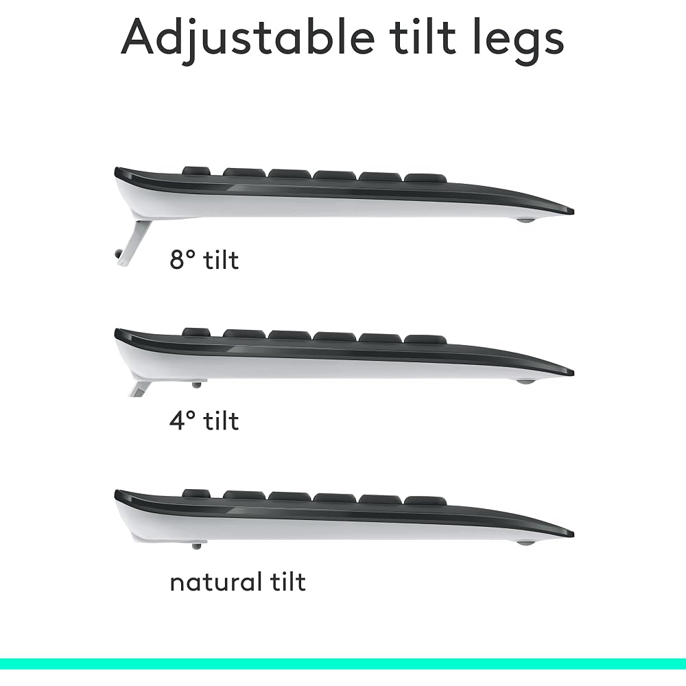 Logitech MK540 Full-Size Wireless Keyboard and Mouse Set - Image 6