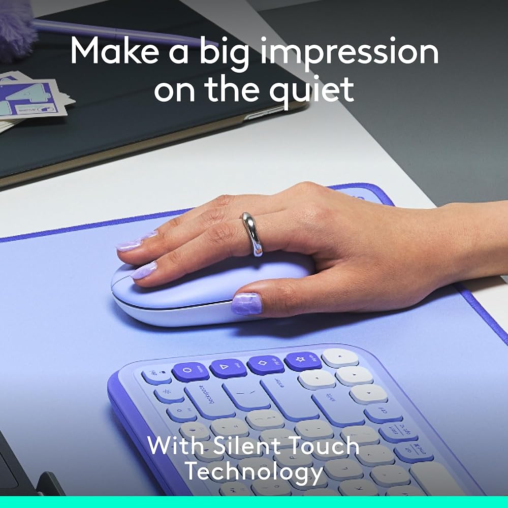 Logitech POP Mouse, Compact and Portable Wireless Bluetooth - Image 5