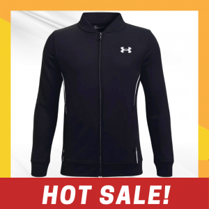 Under Armour Black Jacket. Size YLG