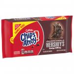 CHIPS AHOY! Chewy Chocolatey Hershey's Fudge Filled Soft Chocolate Chip Cookies, Family Size, 14.85 oz 2ct