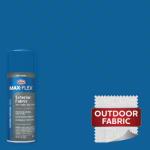 12 oz. Satin Suddenly Sapphire Exterior Fabric Spray Paint and Primer