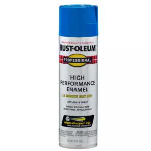 Rust-Oleum Professional - 15 oz. High Performance Enamel Gloss Safety Blue Spray Paint