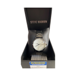 Steve Maden Black RD White Dial Watch