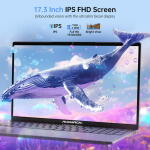 Acemagic 17.3" FHD Laptop, Intel N97, 16GB RAM, 512GB SSD, Windows 11 Pro