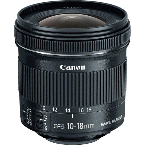 EF-S 10-18mm f/4.5-5.6 IS STM Lens Canon