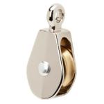 Everbilt 3/4 in. Nickel-Plated Fixed Pulley