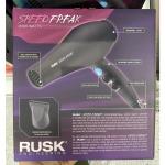 Rusk Engineering Super Freak Ceramic and Tourmaline Professional Hair Dryer 2000 Watts Black