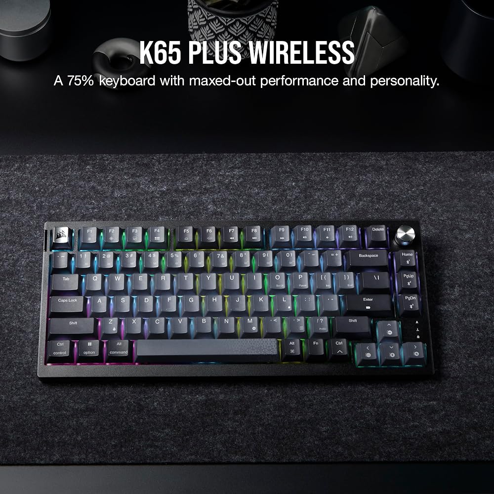 Corsair K65 Plus Wireless 75% RGB Mechanical Gaming Keyboard - Image 2