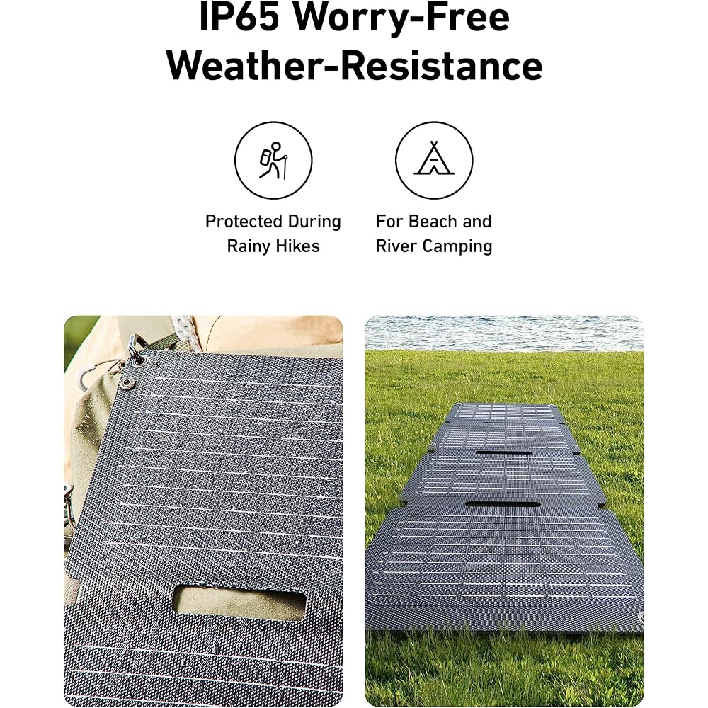 Anker Solix PS30 Solar Panel, 30W Foldable Portable Solar Charger - Image 4