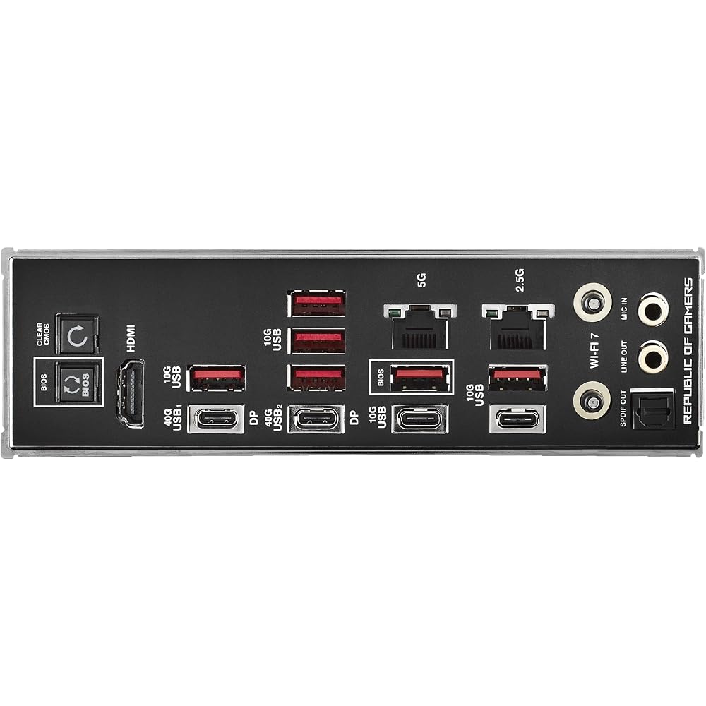ASUS ROG Crosshair Hero AMD X870E AM5 ATX Motherboard - Image 8