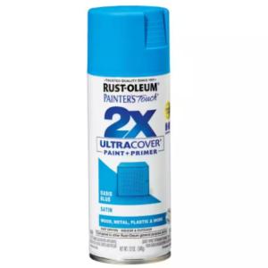 Rust-Oleum Painter's Touch 2X - 12 oz. Satin Oasis Blue General Purpose Spray Paint