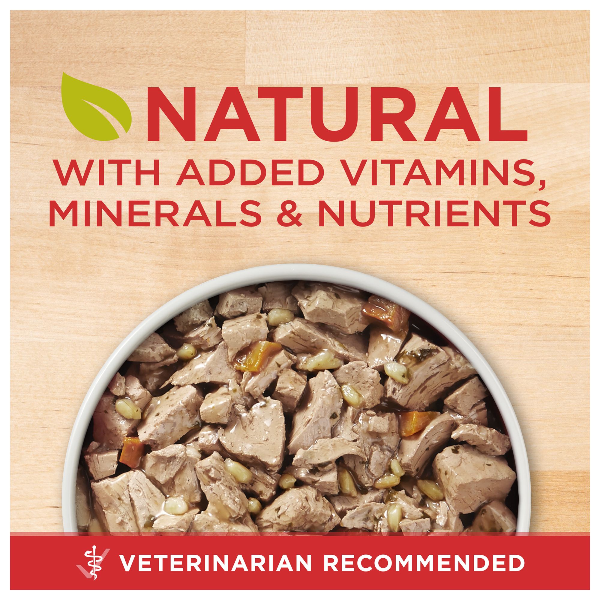 Purina ONE® SmartBlend Everyday Nutrition Adult Dog Wet Food - Natura Chicken & Brown rice Entree - Image 3